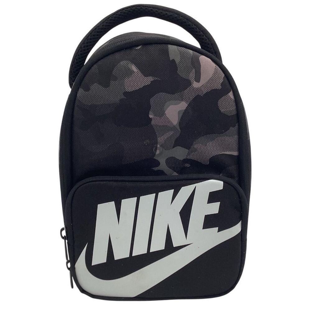 Nike‎ Classic Fuel Pack Insulated Lunch Bag Gray Camo Unisex